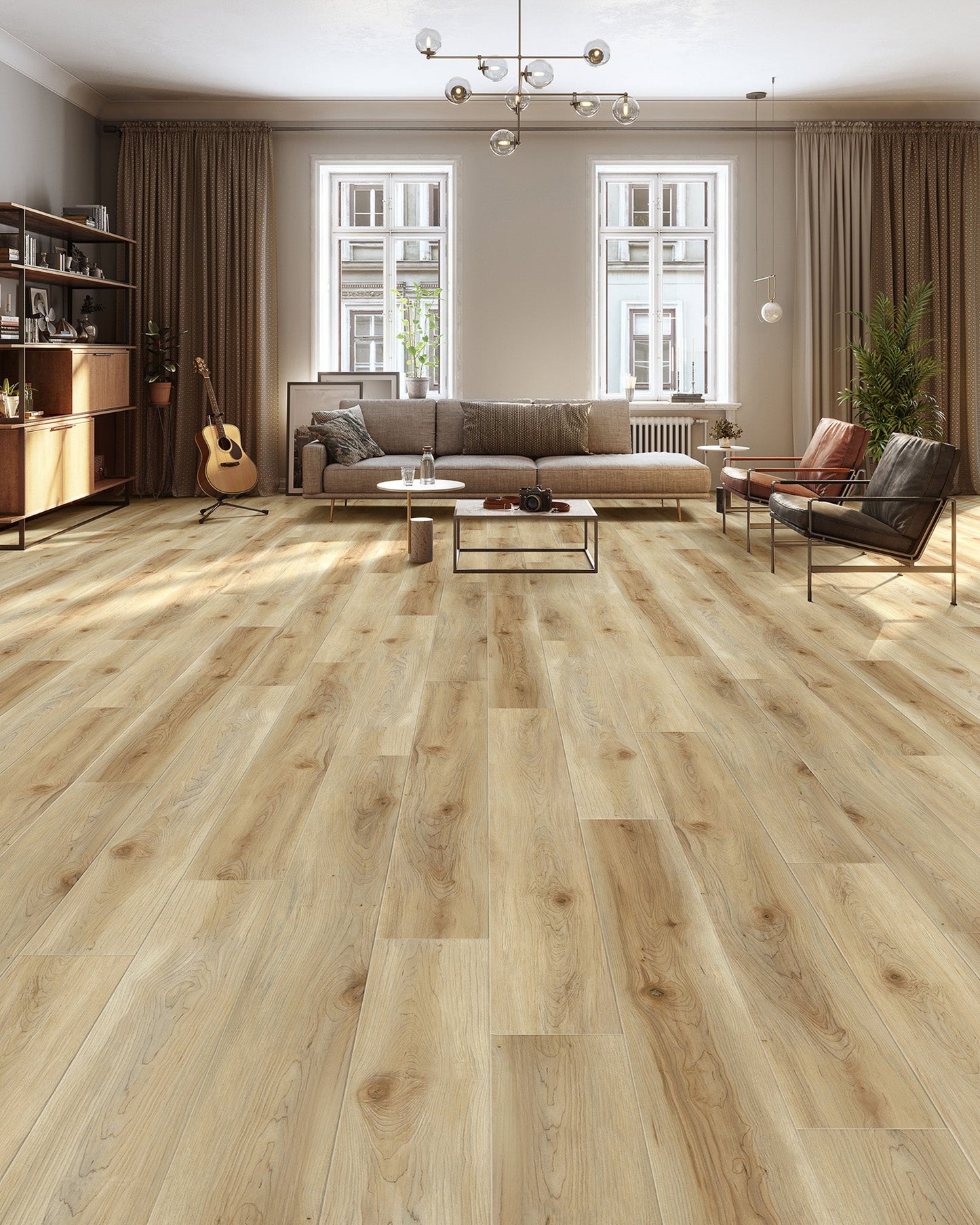 SAMPLE Titan Genesis Spalted Maple 7" - Direct Flooring