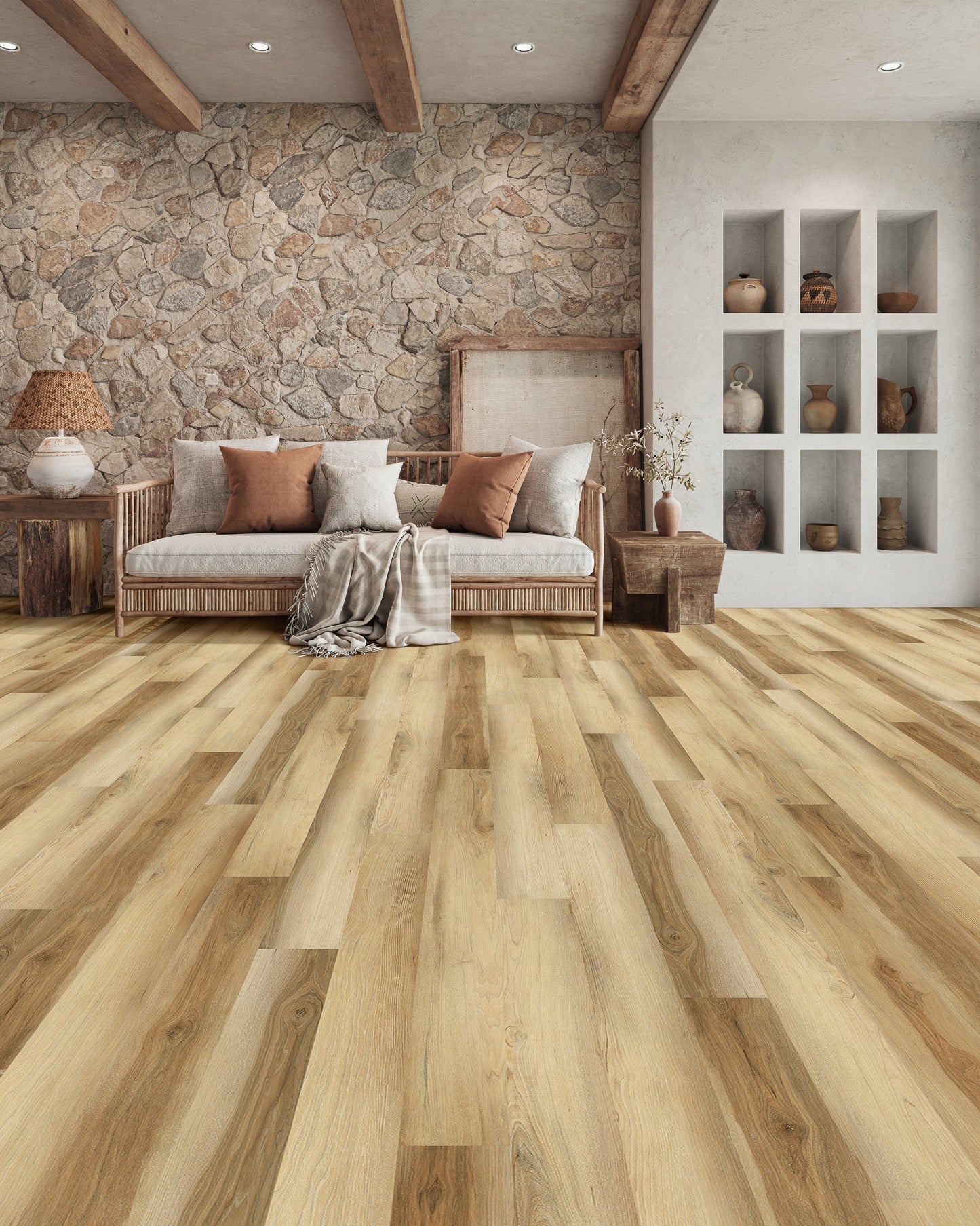 SAMPLE Titan Retro Plank Mill Run Hickory 5" - Direct Flooring